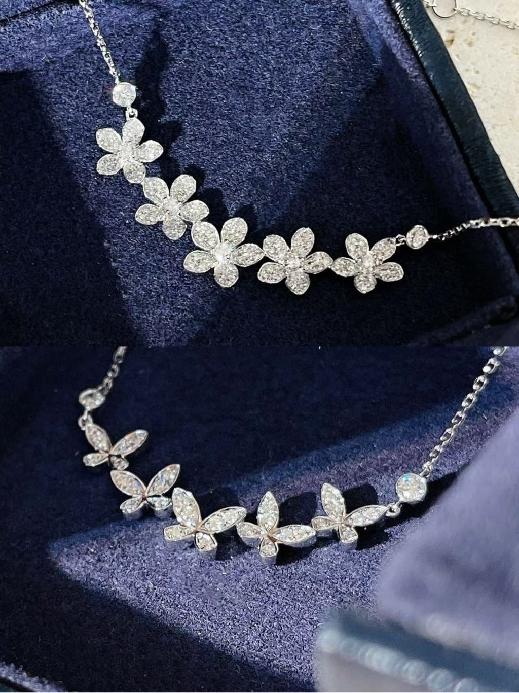 18K鑽石野花款項鏈